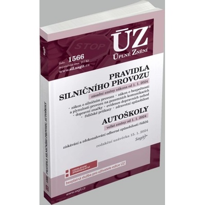 ÚZ 1566 Pravidla silničního provozu