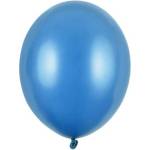 Party Deco Латексови Балони Металик, Карибско Синьо, 12см (sb5m-083)