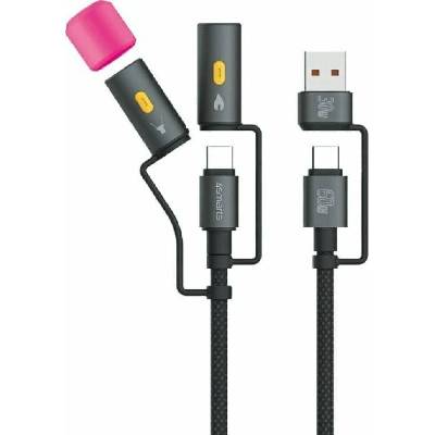 4smarts 541060 USB-C - USB-C 1m černý