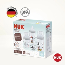 Nuk Perfect Match Disney Mickey Mouse set dojčenských fliaš a cumlíka