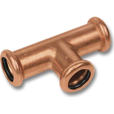 Sanha T-kus redukovaný lisovací Cu Press 6130 28 x 15 x 28 mm
