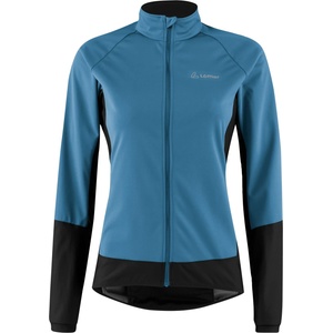 Löffler Дамско термо яке за колоездене Löffler Women's Bike Jacket Alpha Airblocc Light Cycling jacket - Cornflower - размер 42 (EU) (151-0787-0614)