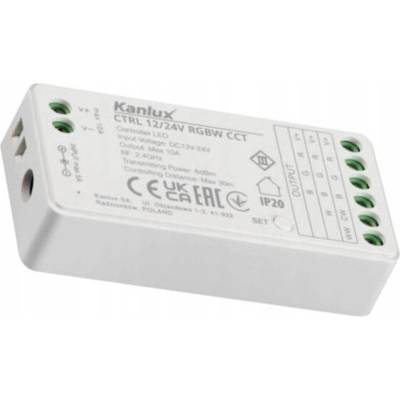 Napájecí zdroj pro nábytek Kanlux bílý 12/24 V IP20