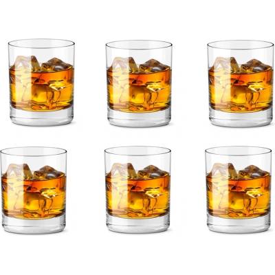 LAV Sklenený pohár WHISKEY 6ks 9,3x7,8 cm 320 ml