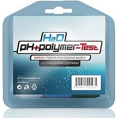 H2O kapkový tester ph+/polymer