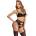 Cottelli Collection Lace & Vinyl Set 2215640 Black 75B/S