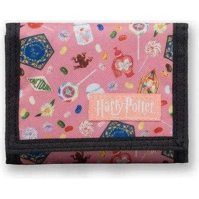 Bioworld Peněženka látková růžová Honeydukes Harry Potter