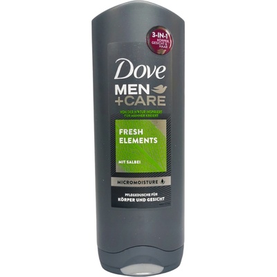 Dove душ гел за мъже, Fresh Elements, 250мл