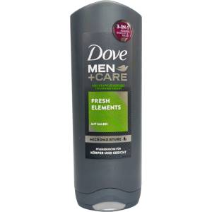 Dove душ гел за мъже, Fresh Elements, 250мл