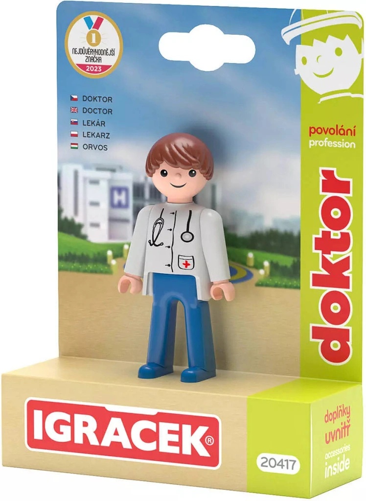 Efko Igráček doktor s doplňky