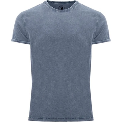 ROLY Tričko Husky džínový vzhled pánské E6689 86 S S Denim modrá
