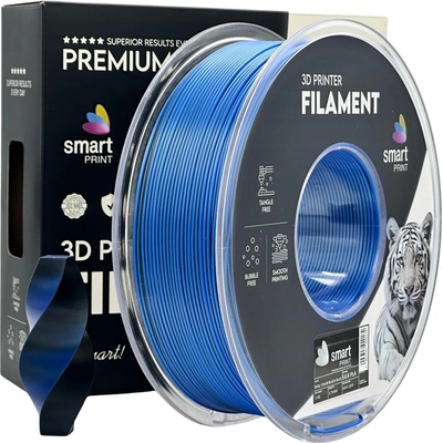 Smart Print FG-S103-E1, 3D филамент, PLA Silk, Dual Color, Black, Blue, 1kg, 1, 75mm (FG-S103-E1)