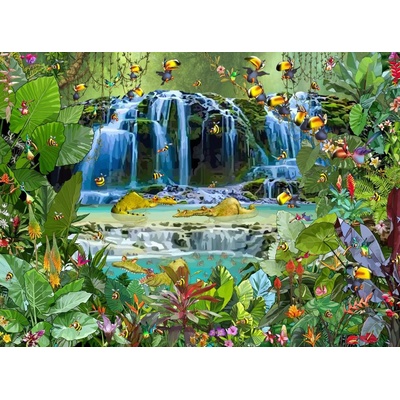 Grafika François Ruyer Waterfal 2000 dielov