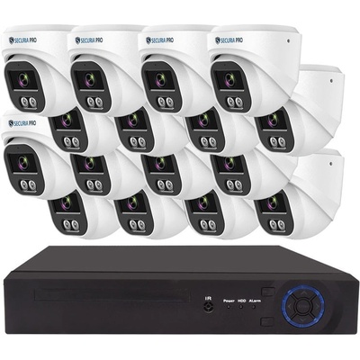 Securia Pro NVR16CHV4S-W DOME bez disku