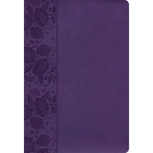 CSB Super Giant Print Reference Bible, Purple Leathertouch, Value Edition | Csb Bibles by Holman (ISBN: 9781087758039)