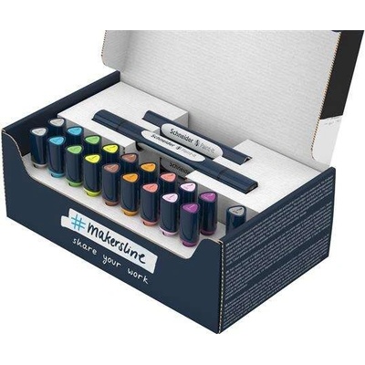 Schneider Paint-It 040 Twin marker Set 2 10 rôznych farieb