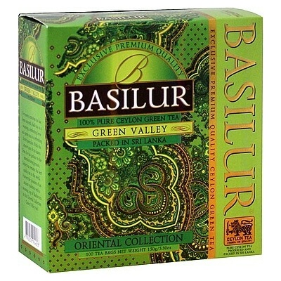 Basilur GREEN Valley 100 x 1,5 g