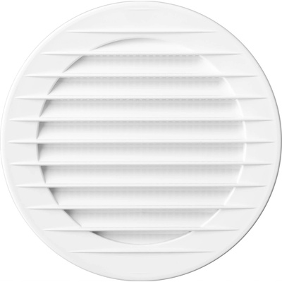 AirRoxy AOZb 120 mm s mřížkou bílá