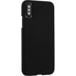 Case-Mate iPhone XS 5.8 / X 5.8 CASE-MATE BARELY THERE пластмасов калъф за телефон, ултралек, ЧЕРЕН (CM036240)