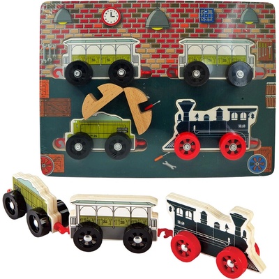 Babu puzzle vláčky