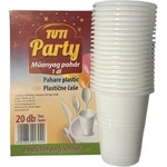 TUTI Пластмасова чаша, 1 dl, 20 бр. , TUTI "Party" PDP_560 (PDP_560)
