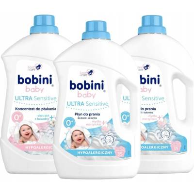 Bobini Prací a avivážní prostředek pro děti 7,5 l 70 PD + aviváž 71 PD