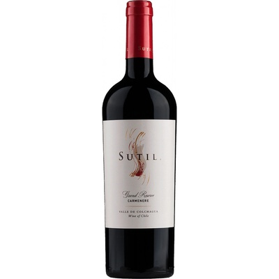 Sutil Grand Reserve Carmenere červené 13,5% 0,75 l (čistá fľaša)