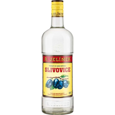 Rudolf Jelínek Slivovica 52% 1 l (čistá fľaša)