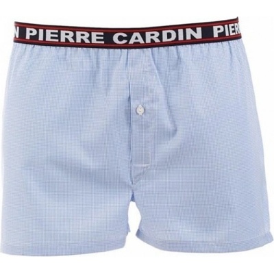 Pierre Cardin K2 károvaný blankytný pánské šortký