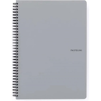 KARTON P+P Pastelini Grey A4 60-листова тетрадка със спирала 8-804 (8-804)