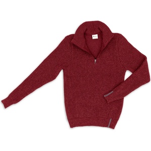 Engel Дамски вълнен пуловер Engel Women's Troyer Wool jumper - Abendrot - размер 34/36 (EU) (105-3583-0311)