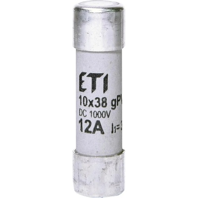 ETI Poistka valcova CH10 gPV 12A 1000V DC 10x38
