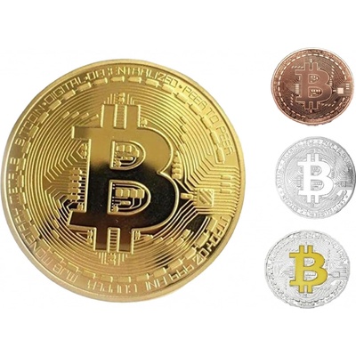 Bitcoin mince Barva: Stříbrná – Zboží Dáma