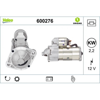 Startér VALEO 600276