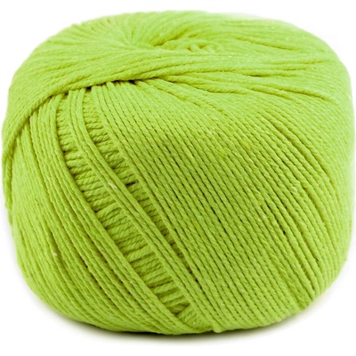 Bavlněná příze macrame Ø2-2,5 mm rozčesávací Varianta: 7 zelená sv., Balení: 1 ks 47282/109633/238981