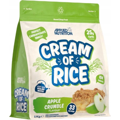 Carbo prášok Applied Nutrition Cream of Rice jablková 1 kg