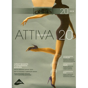 Image 1 of Omsa Чорапогащник OMSA Attiva 20 den масажиращ