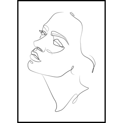Jen tak z lásky Plakát Okouzlená Rozměr plakátu: 40 x 50 cm, Barva pozadí: Bílá