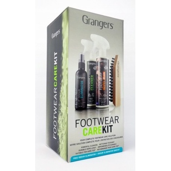 GRANGERS FOOTWEAR CARE KIT SET 275ML x 2 + 75ML