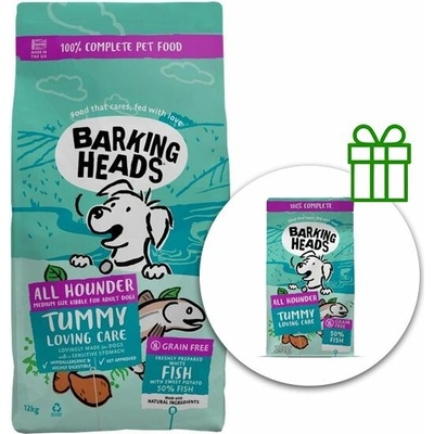 Barking Heads All Hounder Tummy Loving Care Fish 14 kg