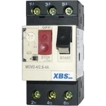 Motorový spúšťač XBS MOV2-4 (2,5 - 4A)