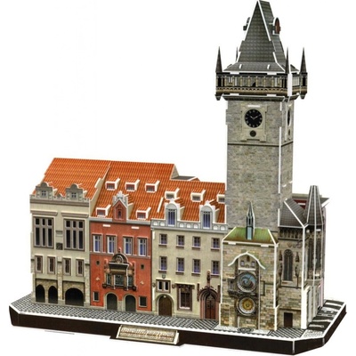 CubicFun 3D puzzle Staroměstský orloj s radnicí 137 ks – Zboží Mobilmania