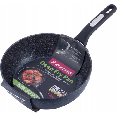 Kamille Mramorová panvica KAMILLE JUAN 26 cm indukčná panvica s nepriľnavým povrchom