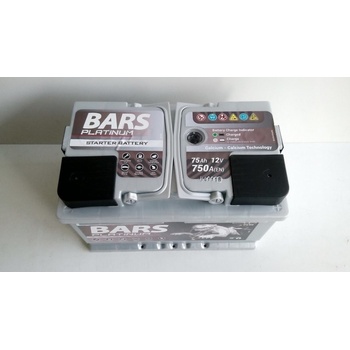Bars Platinum 12V 75Ah 750A