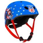 Disney Детска каска captain america за скейтборд и велосипед (am5990)