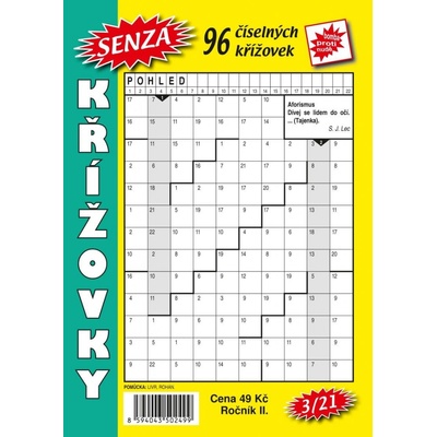 Senza číselné křížovky 3/2021 - Telpres