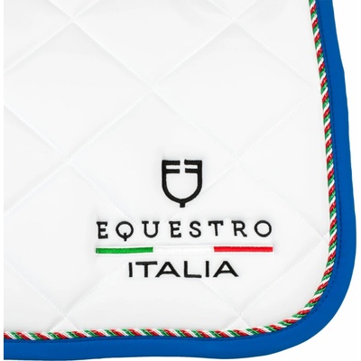 Equestro Plstenka X FISE s farebným lemom white