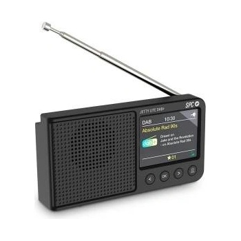 SPC Радио-транзистор spc jetty lite dab+ 4591n Черен Ретро