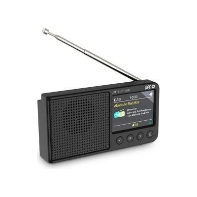SPC Радио-транзистор spc jetty lite dab+ 4591n Черен Ретро