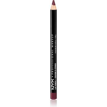 NYX Professional Makeup Slim Lip Pencil precízna ceruzka na pery Plum 1 g